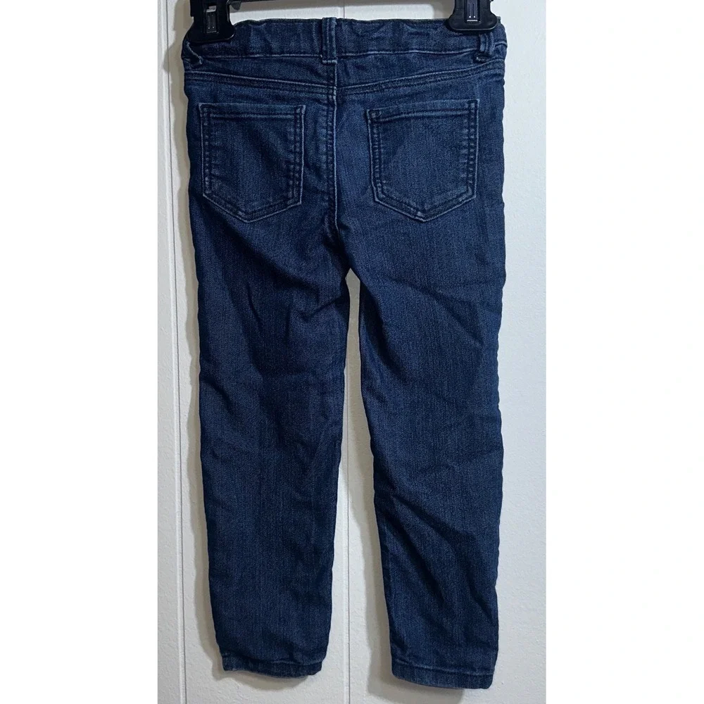 OshKosh Bgosh Toddler Boys‎ Girls Skinny Jeans Dark Wash Indigo 4T 2N386810